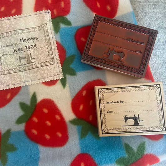 Permanent Fabric Ink Pad - Black