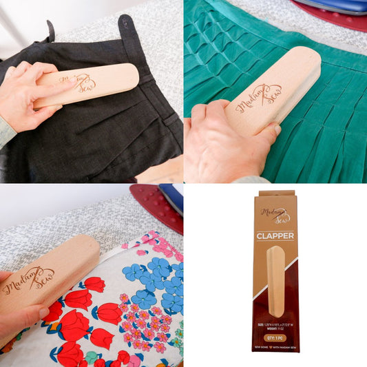 Clapper - The Pressing Tool for Flatter Seams, Hems and Creases. Perfect for sewing or quilting!