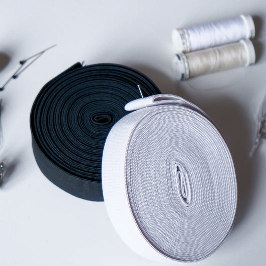 Fantastic Elastic - 5 Yards - White