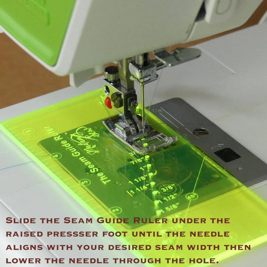 Seam Guide Ruler + FREE Magnetic Seam Guide