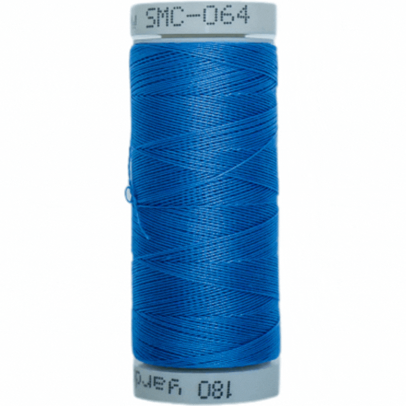 Cotton Thread Sets - Dark Blues!  For Quilting and Sewing - 8 Spools, 4 Colors, 180 Yards Each