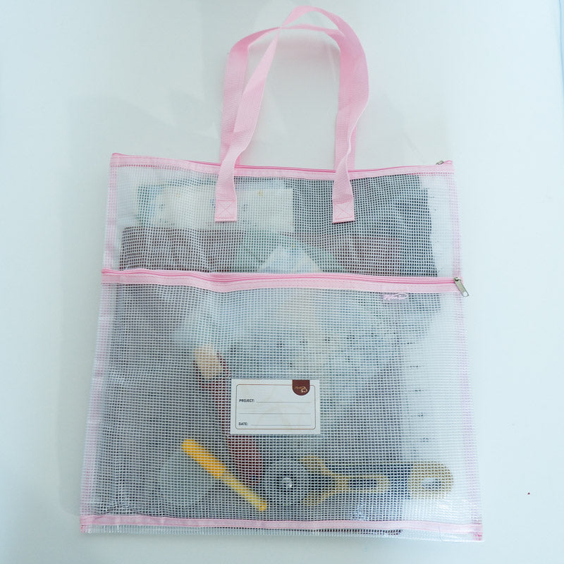 Project Bag - Store Everything for Your Project in One Place - Light Pink