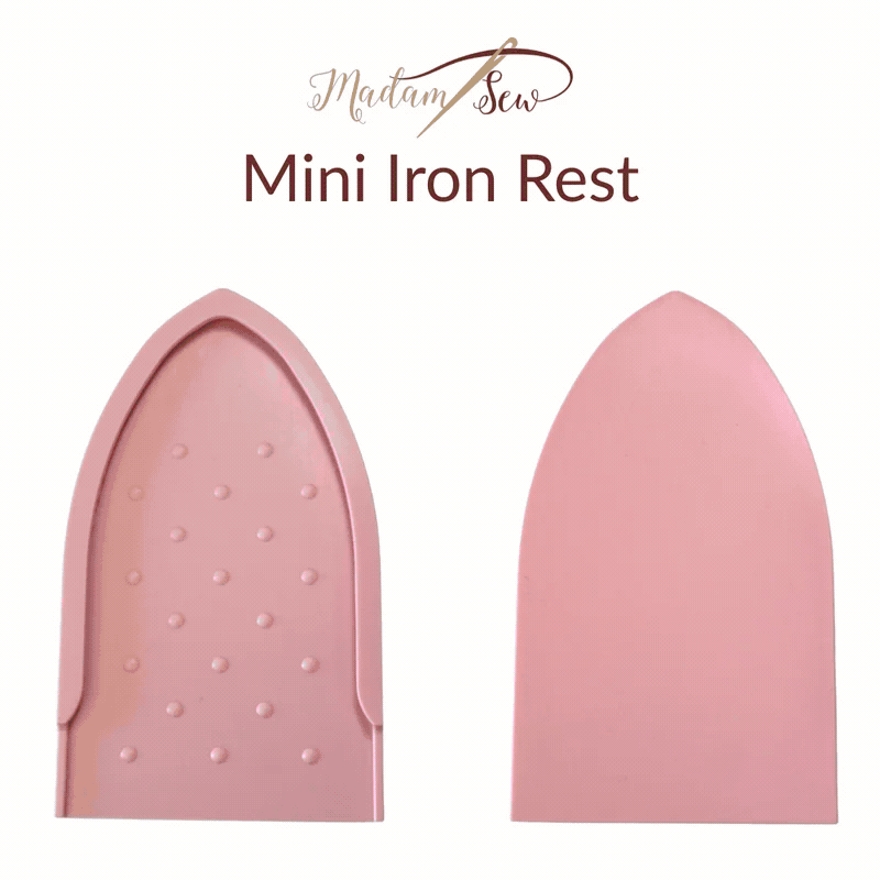 Mini Iron Rest – Silicone Safety Rest for Mini Irons - Pink