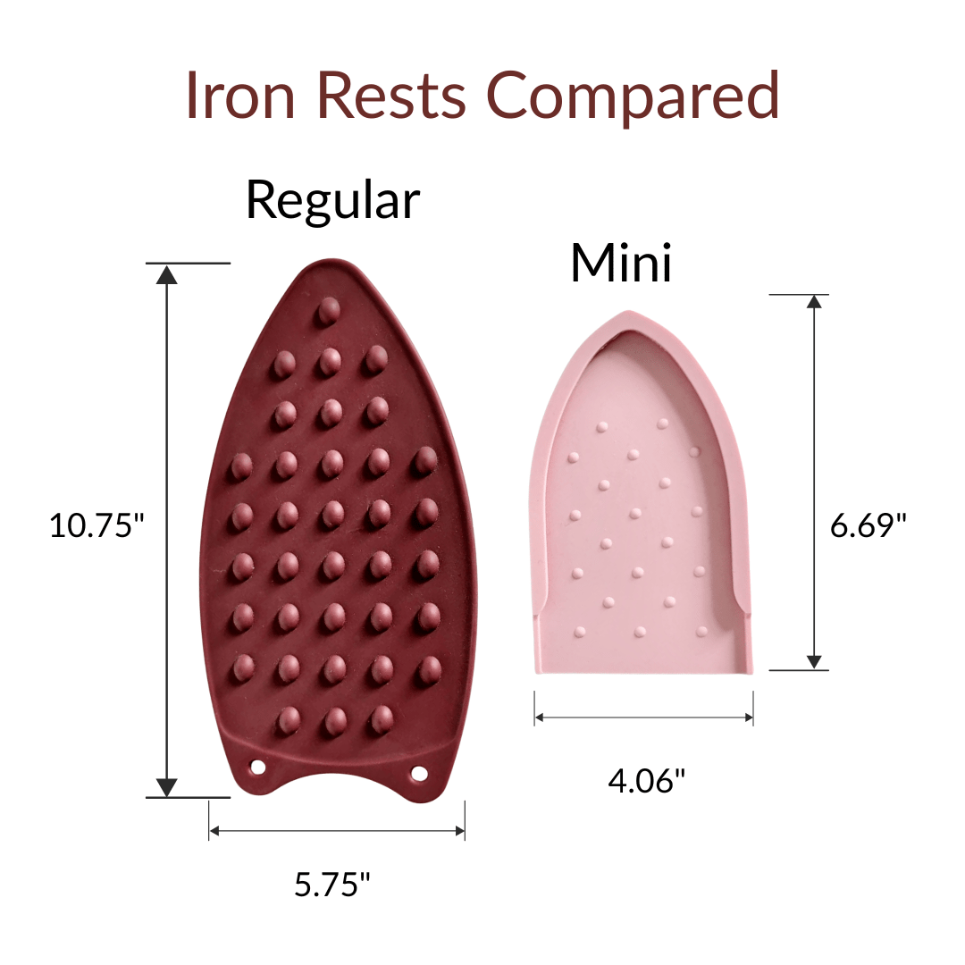 Mini Iron Rest – Silicone Safety Rest for Mini Irons - Pink