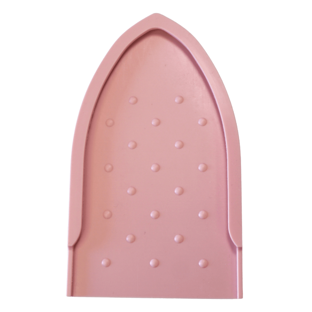 Mini Iron Rest – Silicone Safety Rest for Mini Irons - Pink