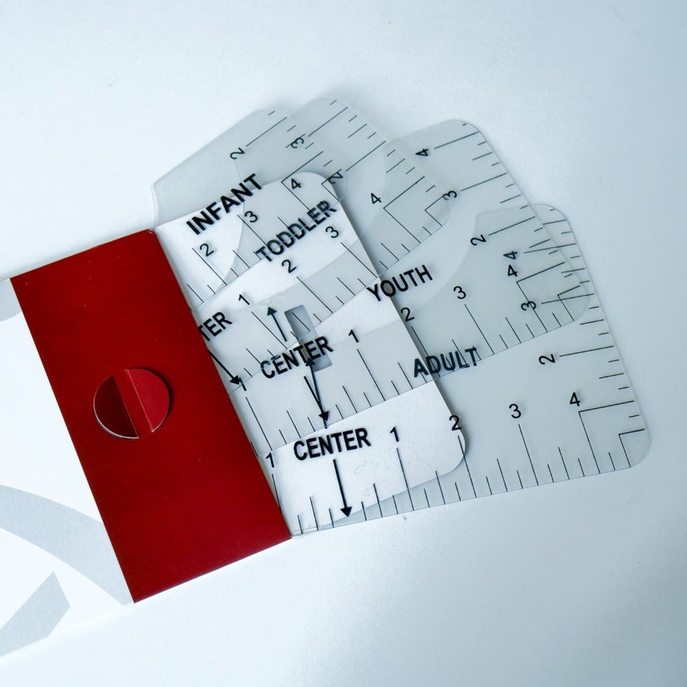 T-Shirt Positioner - T-Shirt Alignment Ruler