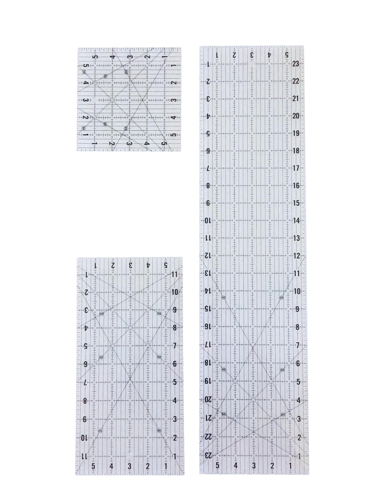 Non-Slip Quilting Ruler 6 x 12 inch