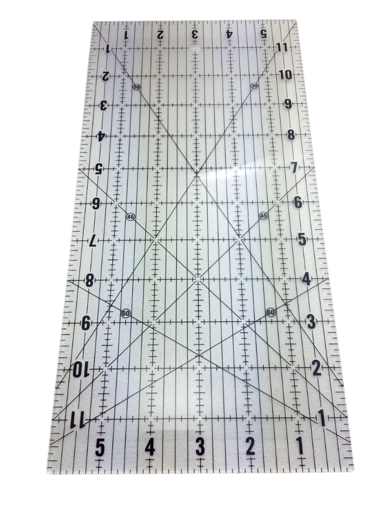 Non-Slip Quilting Ruler 6 x 12 inch