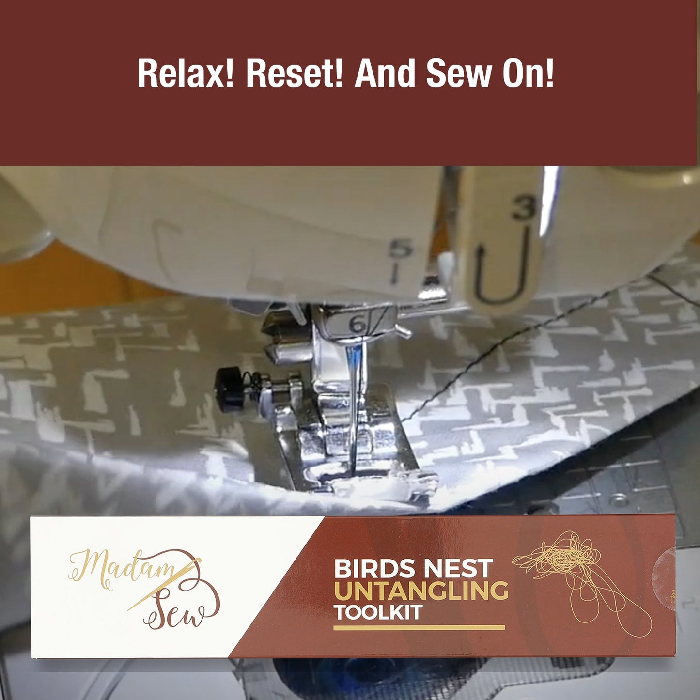 Birds Nest Toolkit - Your Way out of Sewing Machine Birdnesting